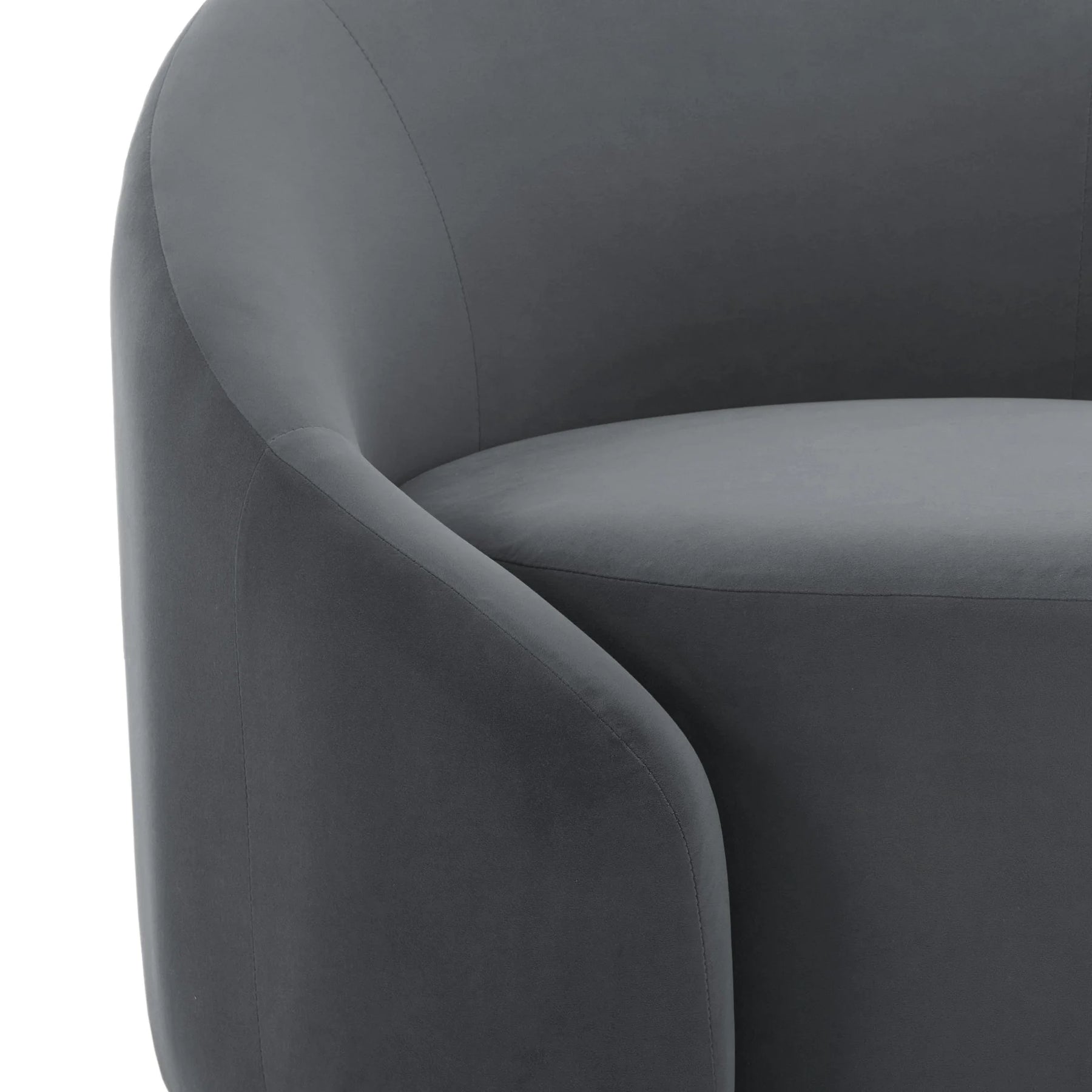 360 Swivel Accent Chair for Living Room, Boucle Barrel Armchair Single Sofa Chair Reading Chair, Sage Green