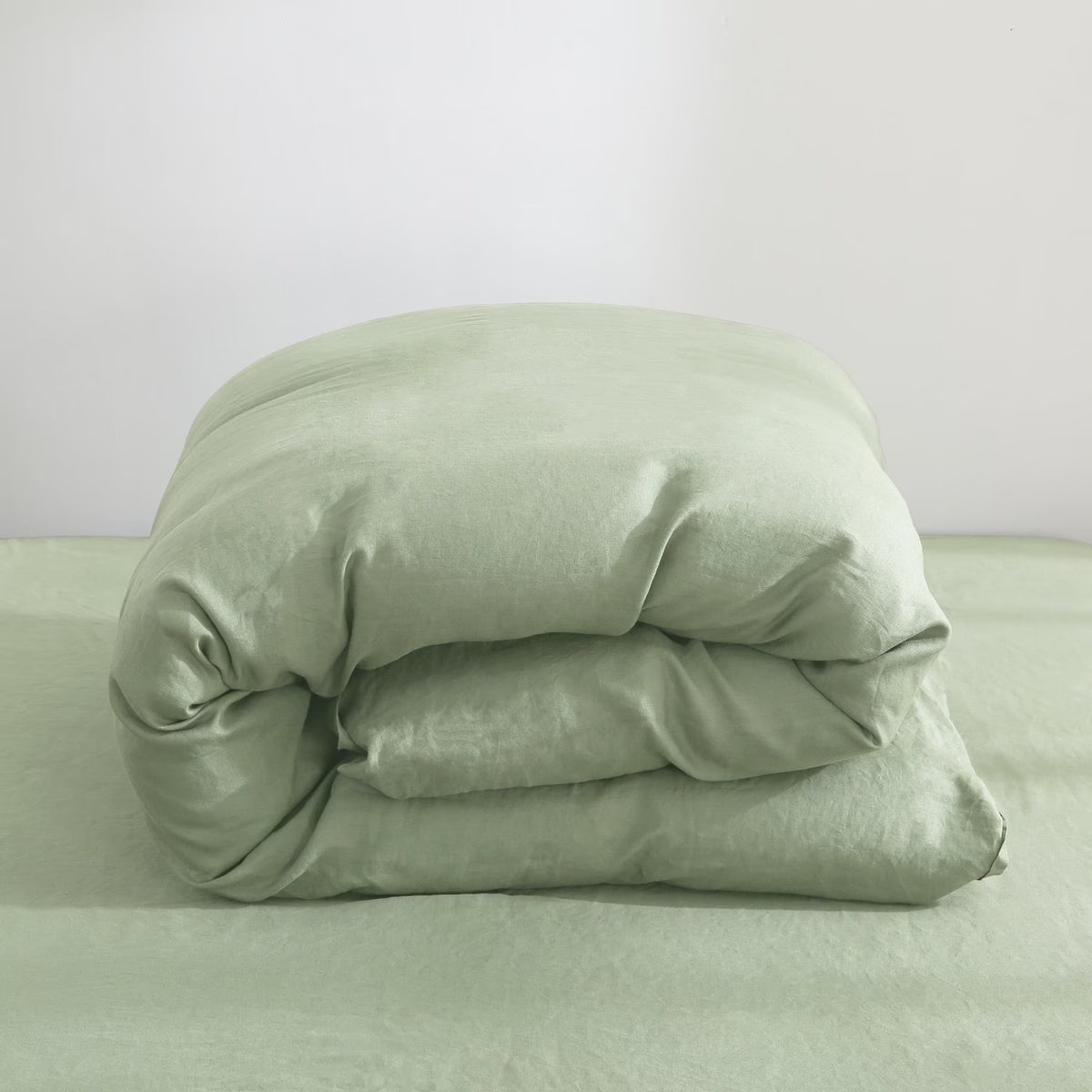 100% Pure Linen Duvet Cover with Button Closure and Corner Ties Soft & Breathable - Natural Full/Queen