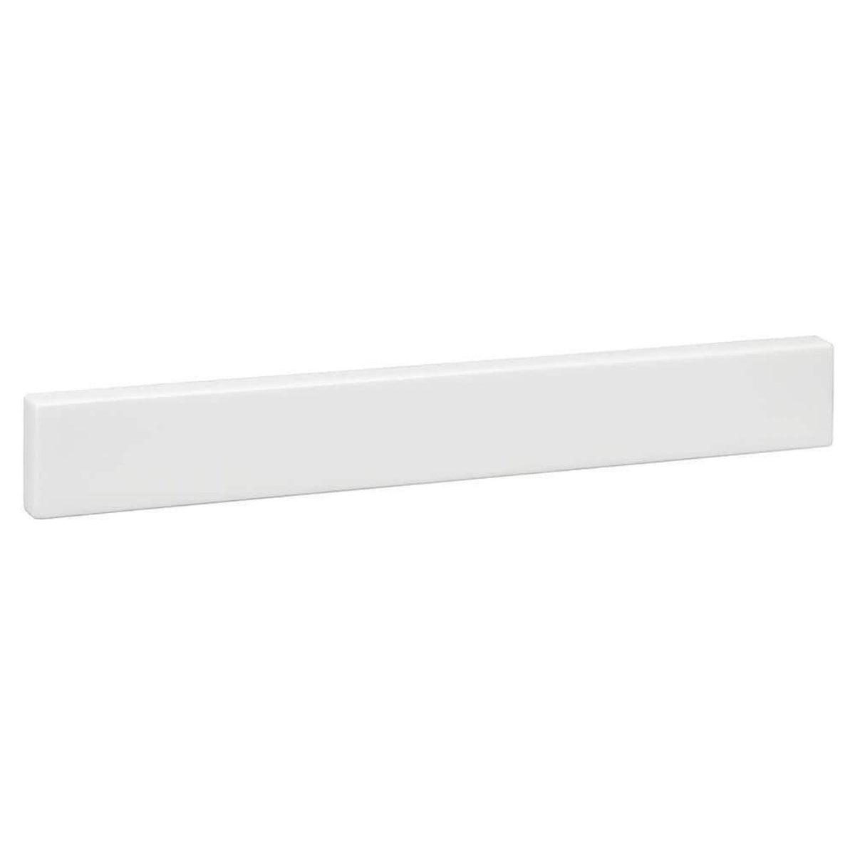18-1/2 in. Cultured Marble Backsplash in White