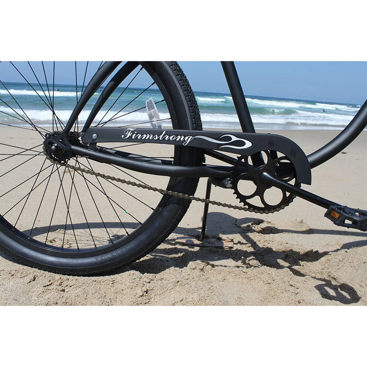 Firmstrong Bruiser Single Speed Men'S 26 in Beach Cruiser Bike, Black