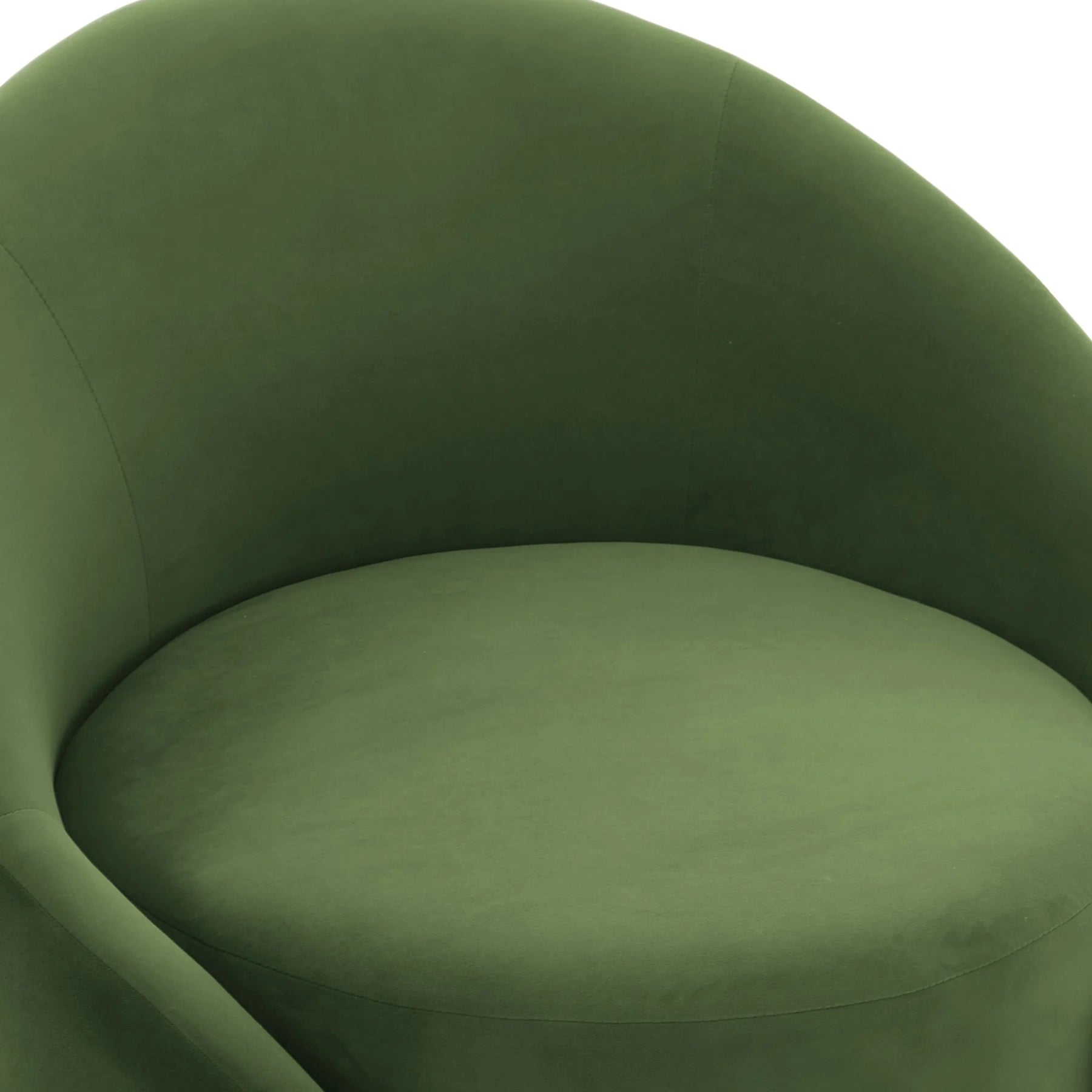 360 Swivel Accent Chair for Living Room, Boucle Barrel Armchair Single Sofa Chair Reading Chair, Sage Green