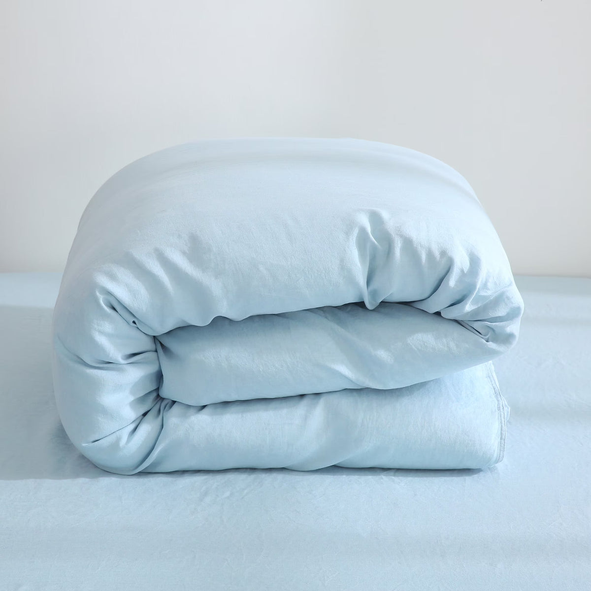 100% Pure Linen Duvet Cover with Button Closure and Corner Ties Soft & Breathable - Natural Full/Queen