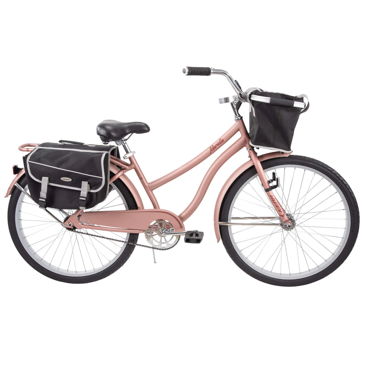 26" Marietta Womens Comfort Cruiser Bike, Rosé Gold