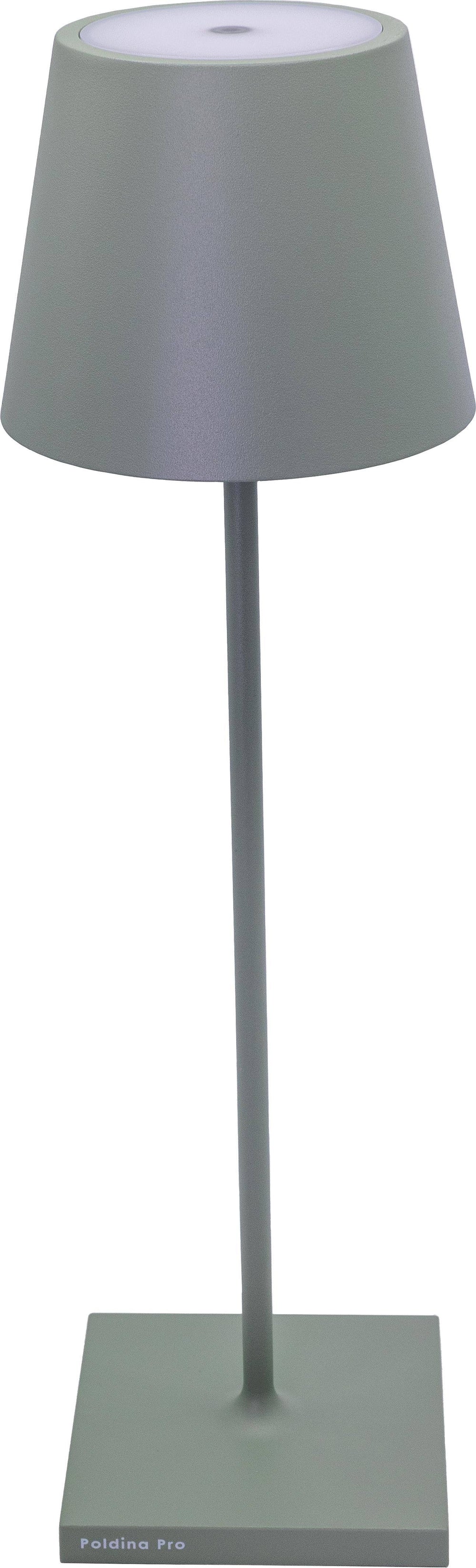 Zafferano Poldina Pro LED Rechargeable Table Lamp Sage