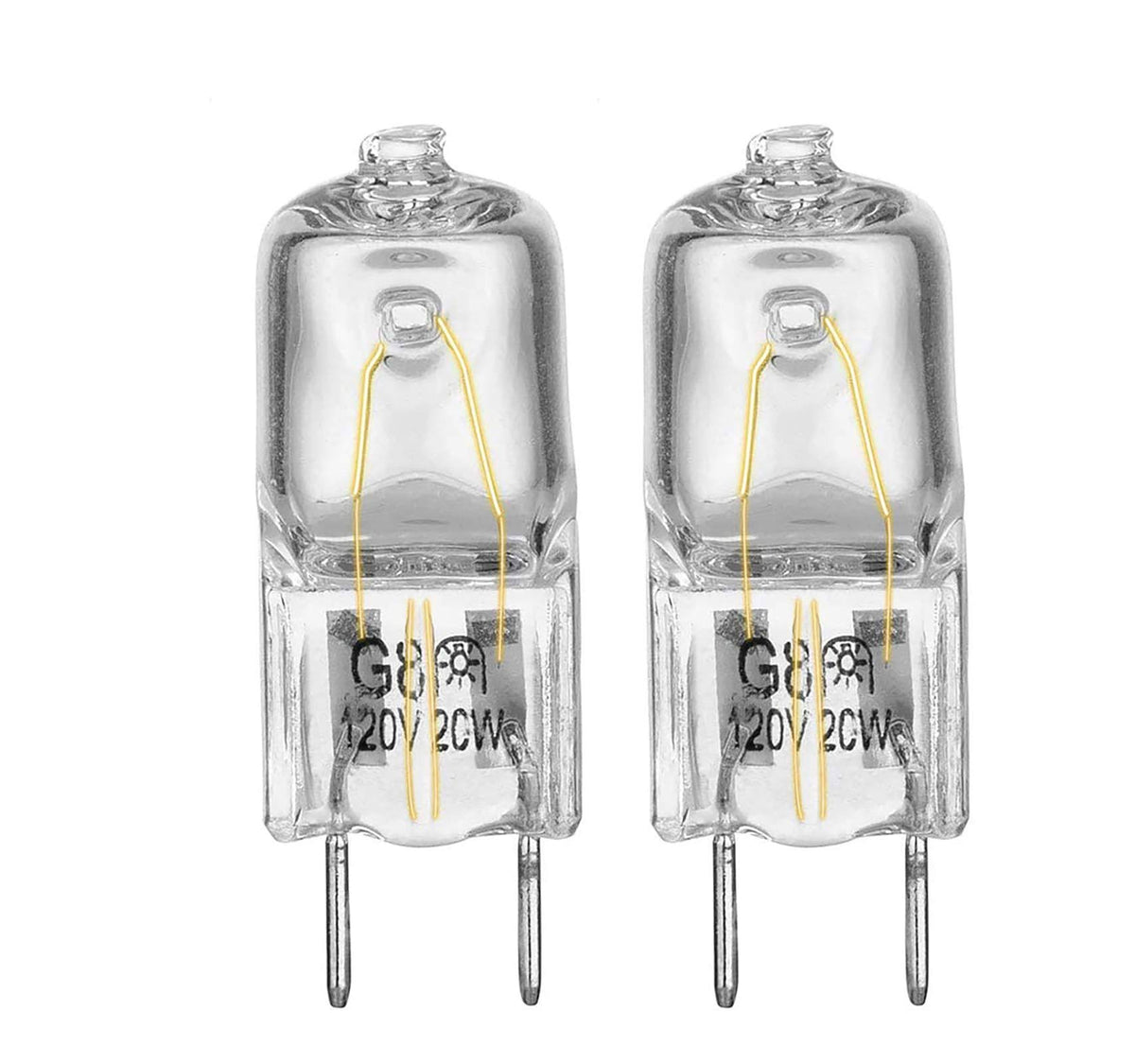 UP2WIN Light Bulb for GE Microwave Oven - Halogen Light Bulb Fits for GE Samsung Kenmore Elite Maytag Over The Stove Range Microwave Night Light/Stove