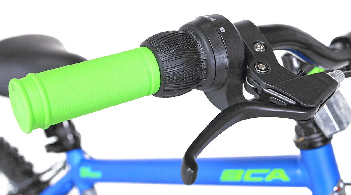 20" Crossfire 6 - Speed Boy'S Mountain Bike, Blue/Green