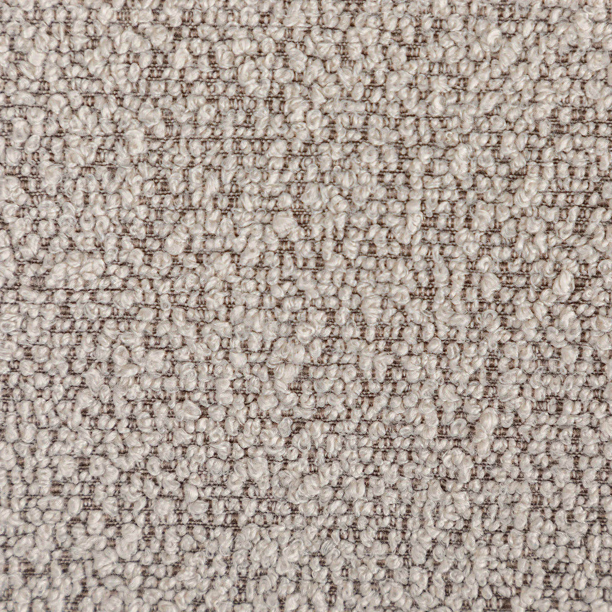 34" Wide Boucle Swivel Barrel Chair, No Assembly Round Upholstered Armchair Accent Chair Single Sofa Chair with Toss Pillow for Living Room and Bedroom, Taupe