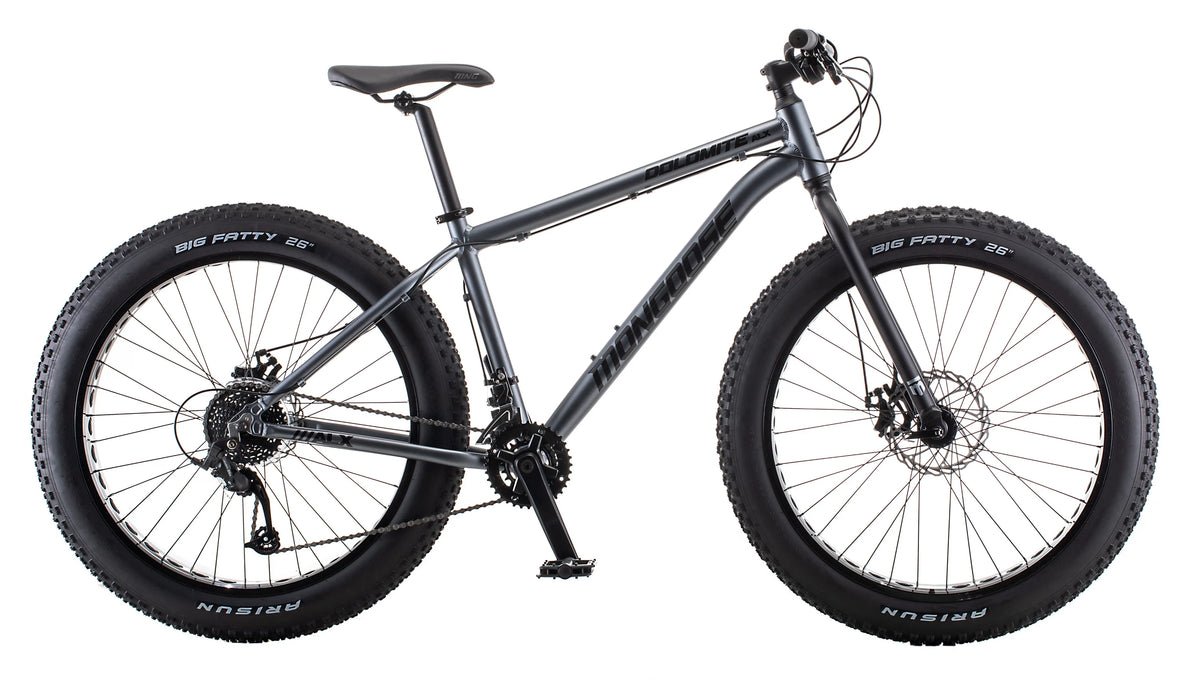 26 - In. Dolomite ALX Unisex Fat Tire Mountain Bike, Gray