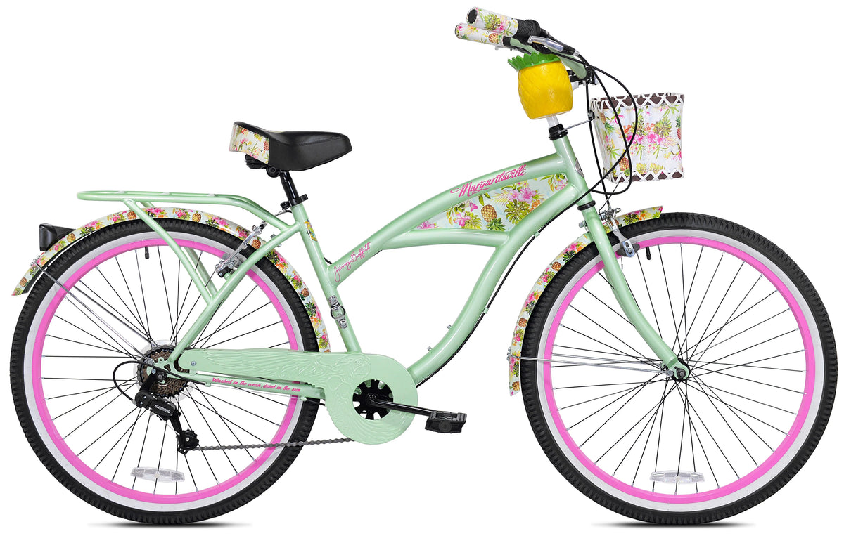 26" Pineapple Women'S Cruiser Bike, Green