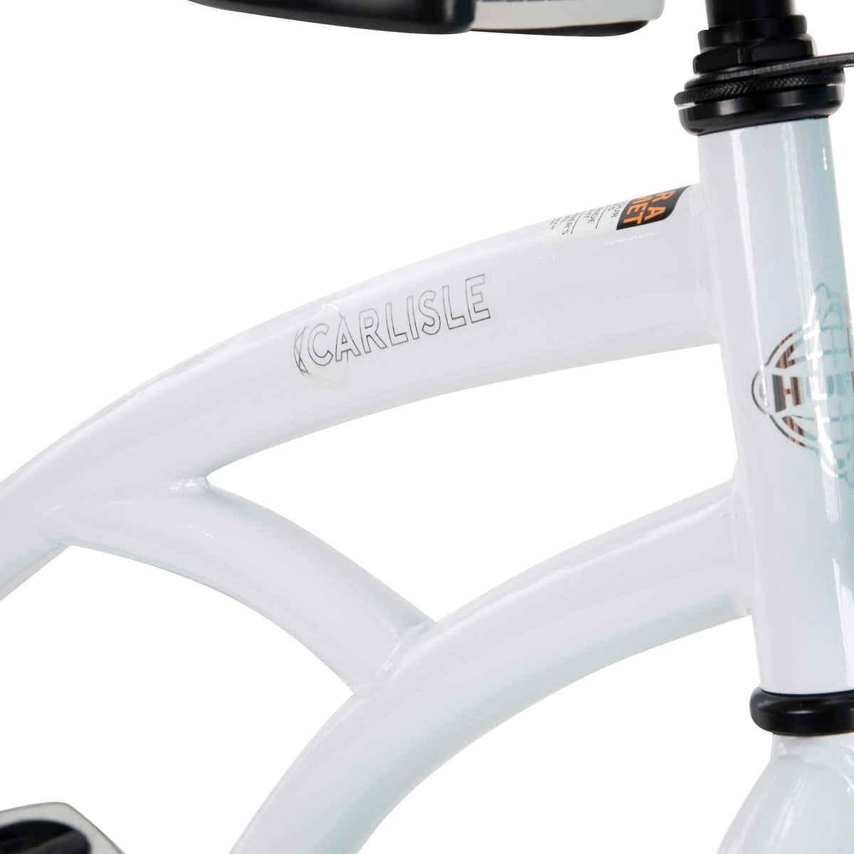 26 In. Carlisle Women'S Comfort Cruiser Bike, White