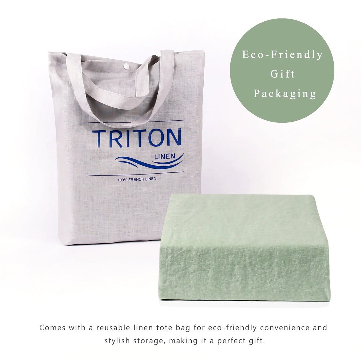 100% Pure Linen Duvet Cover with Button Closure and Corner Ties Soft & Breathable - Natural Full/Queen