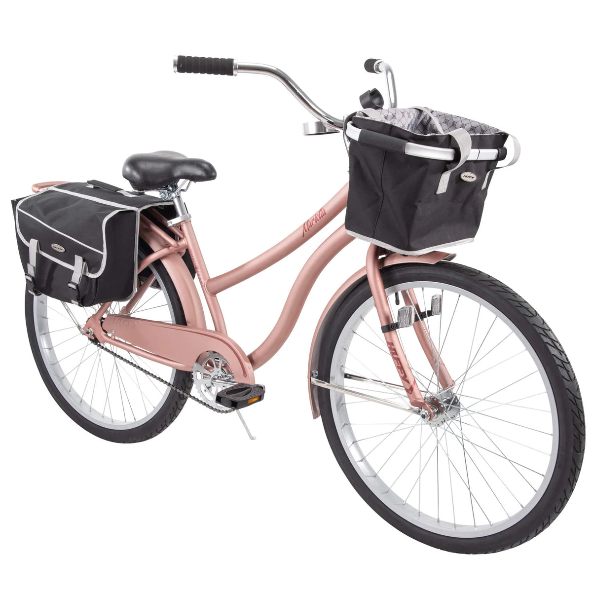 26" Marietta Womens Comfort Cruiser Bike, Rosé Gold