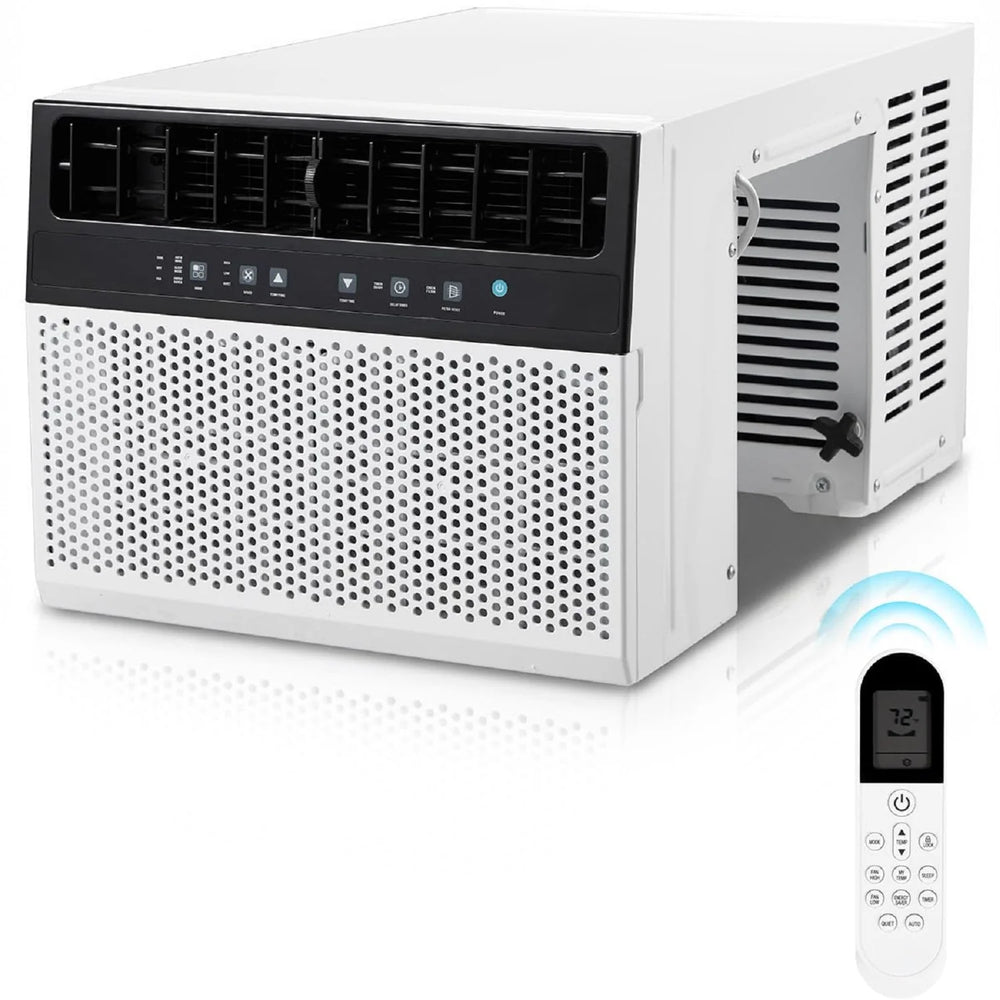 AECOJOY 12000 BTU Window Air Conditioner, Energy-Saving Window AC Unit, Cools up to 350 Sq. Ft.