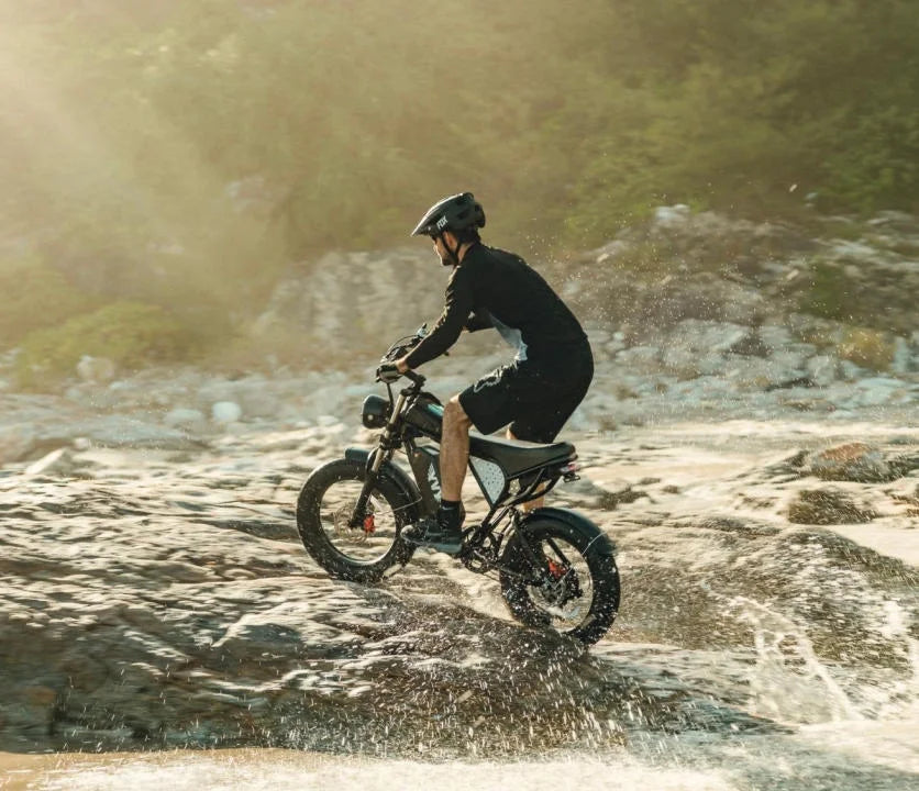 YVY 1500W Electric Bike for Adults, 33MPH 20'' Fat Tire Electric Motorcycle, 48V 20AH Removable Battery, 30 - 60 Miles Mountain Bike UL2849