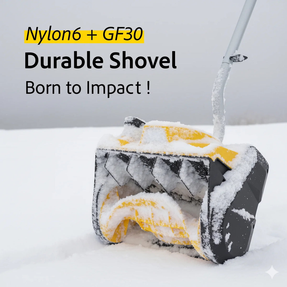 12" Cordless Snow Shovel Compatible with Dewalt 20V MAX Battery(Tool Only)