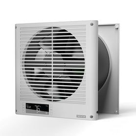 AC Infinity Room to Room Fan 8, Two-Way Airflow Through-The-Wall Fan with Temperature Controller, Precise 10-Speed Quiet In-Wall Vent Fan for Bathroom