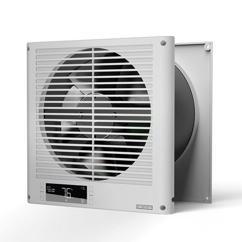 AC Infinity Room to Room Fan 8, Two-Way Airflow Through-The-Wall Fan with Temperature Controller, Precise 10-Speed Quiet In-Wall Vent Fan for Bathroom