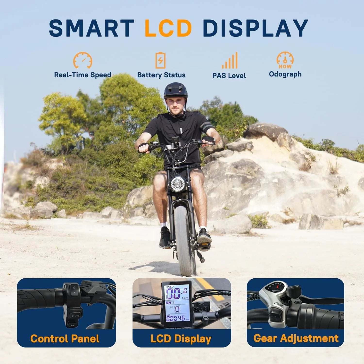 Movcan 20" 48 V Electric Mountain Ebike