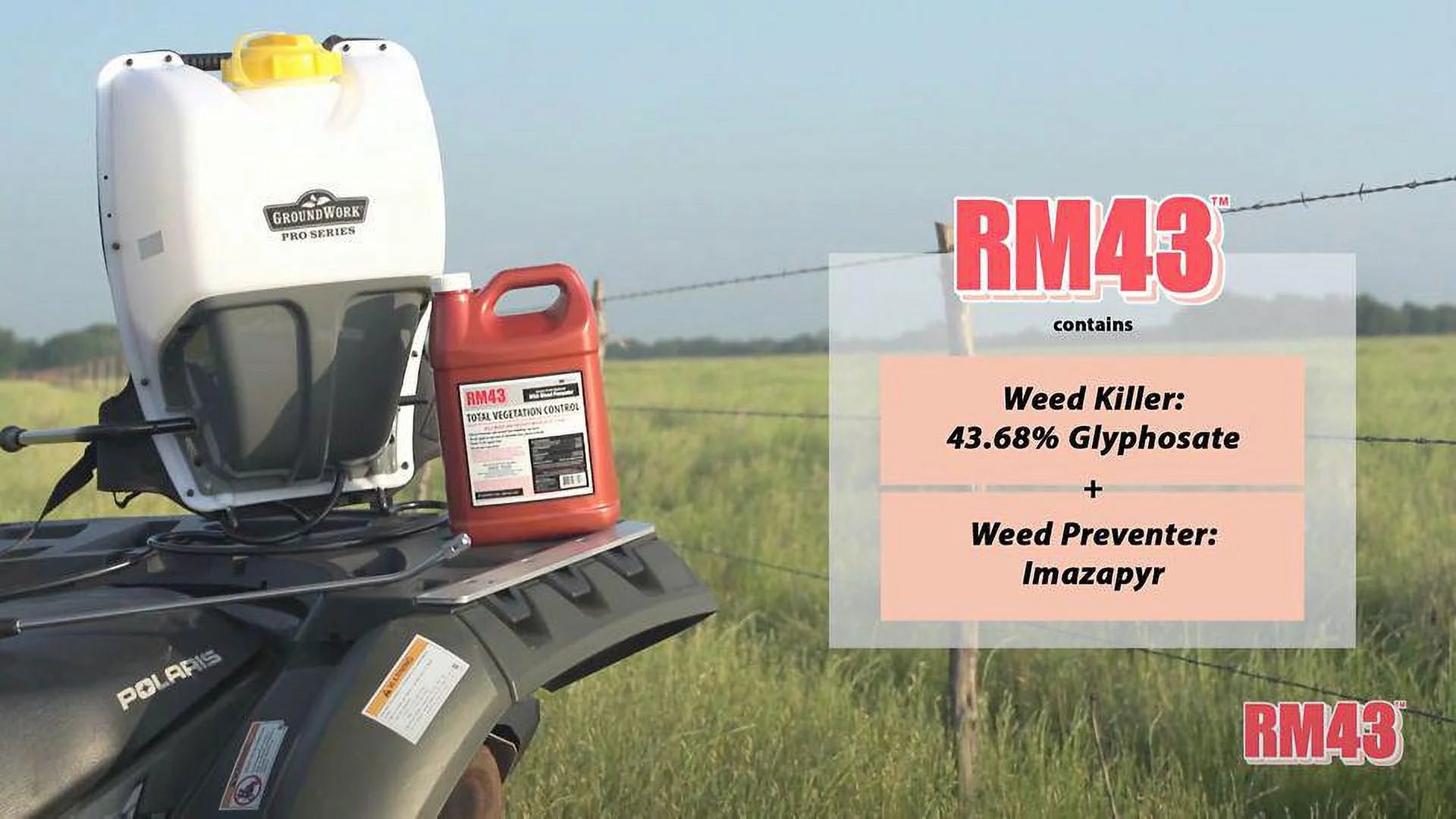RM43 Total Vegetation Control, (128 oz) - 1 Gallon