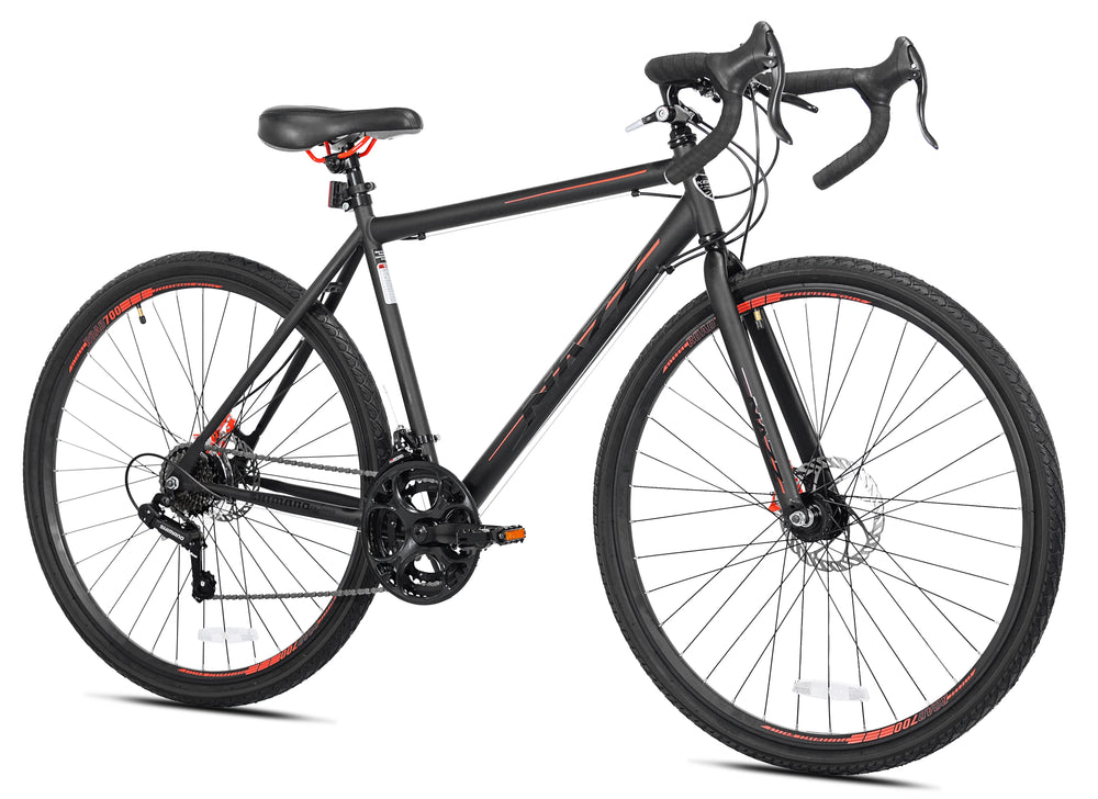700c Nazz Men'S Gravel Road Bike, Black