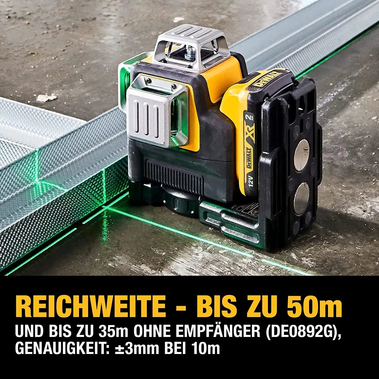 Dewalt? DW089LG 12V Max Laser Level, 3 - Way 360 Green Degrees Professional Architectural Laser, Rotary and Linear Laser Levels???for Laser for Home Renovation Layout or Architectural Design