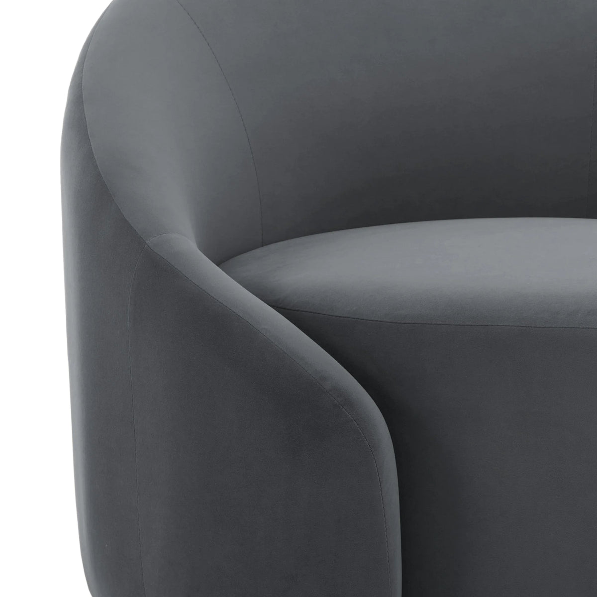 360 Swivel Accent Chair for Living Room, Boucle Barrel Armchair Single Sofa Chair Reading Chair, Sage Green