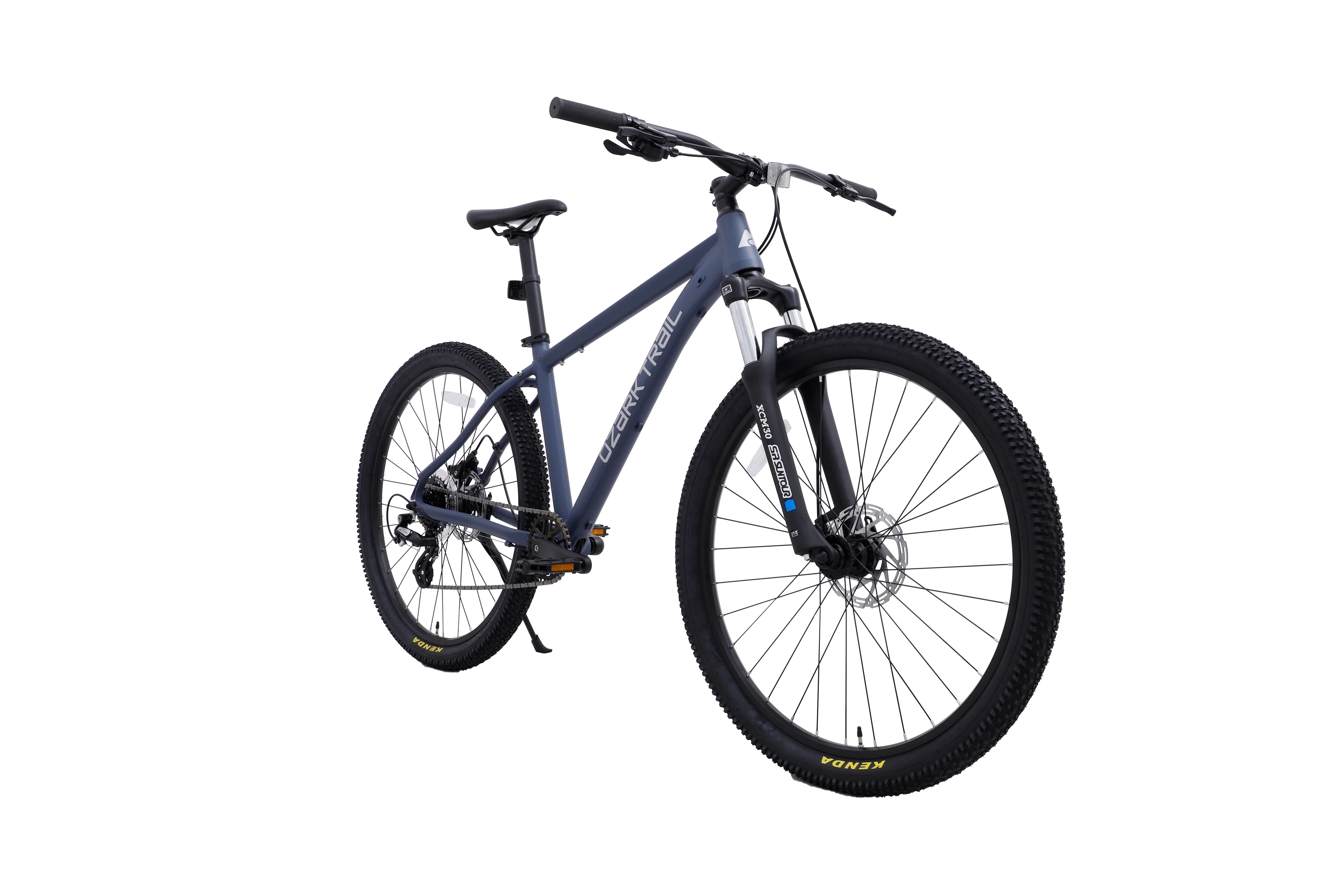 27.5" Ozark Trail M.2 Ridge Mountain Bike, Medium Frame, Fits Riders 5'3" - 5'8", Blue, Adult, Unisex