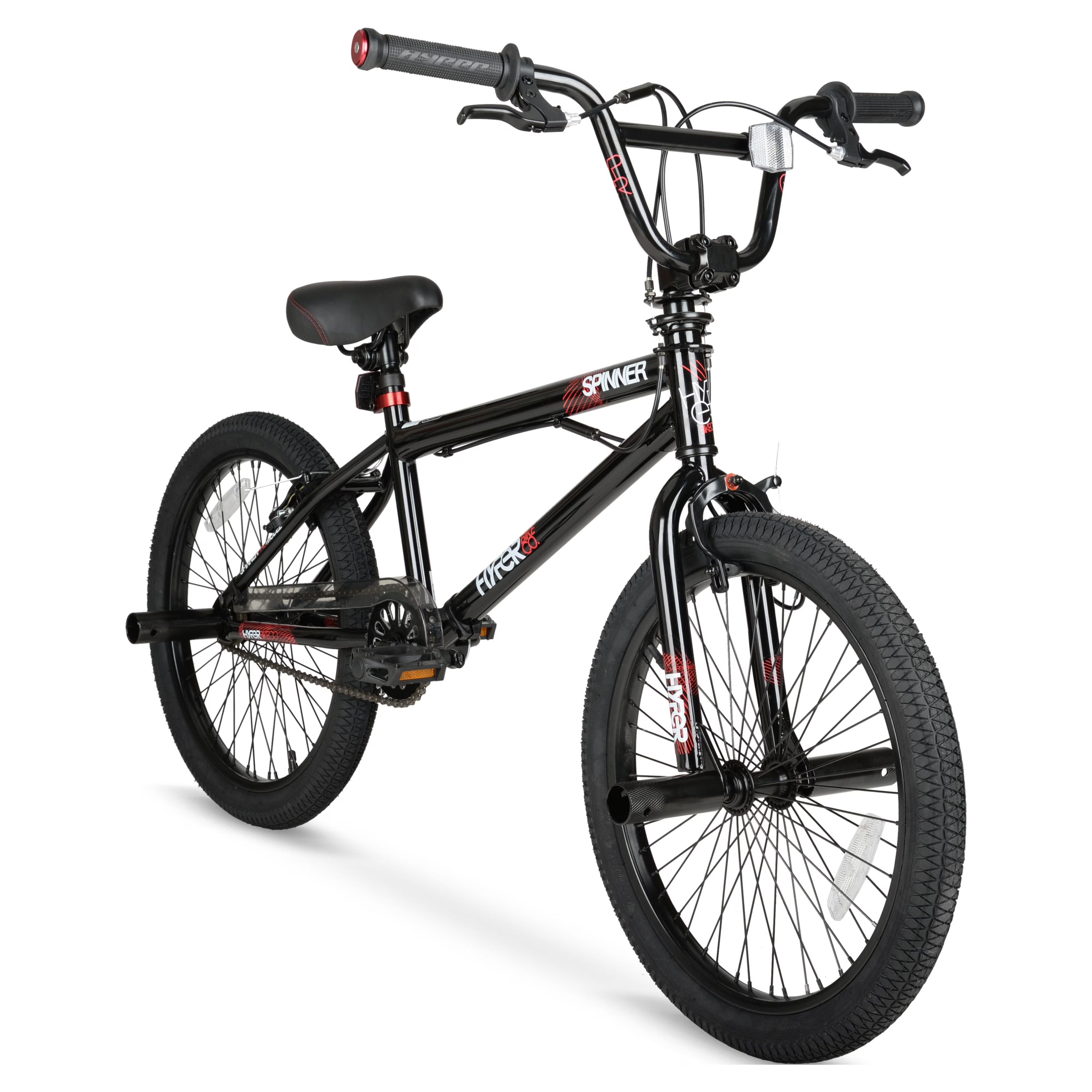 20" Hyper Bicycles Boy'S Spinner BMX Bike for Kids, Black, Age Group 8 to 13, Child, Tween