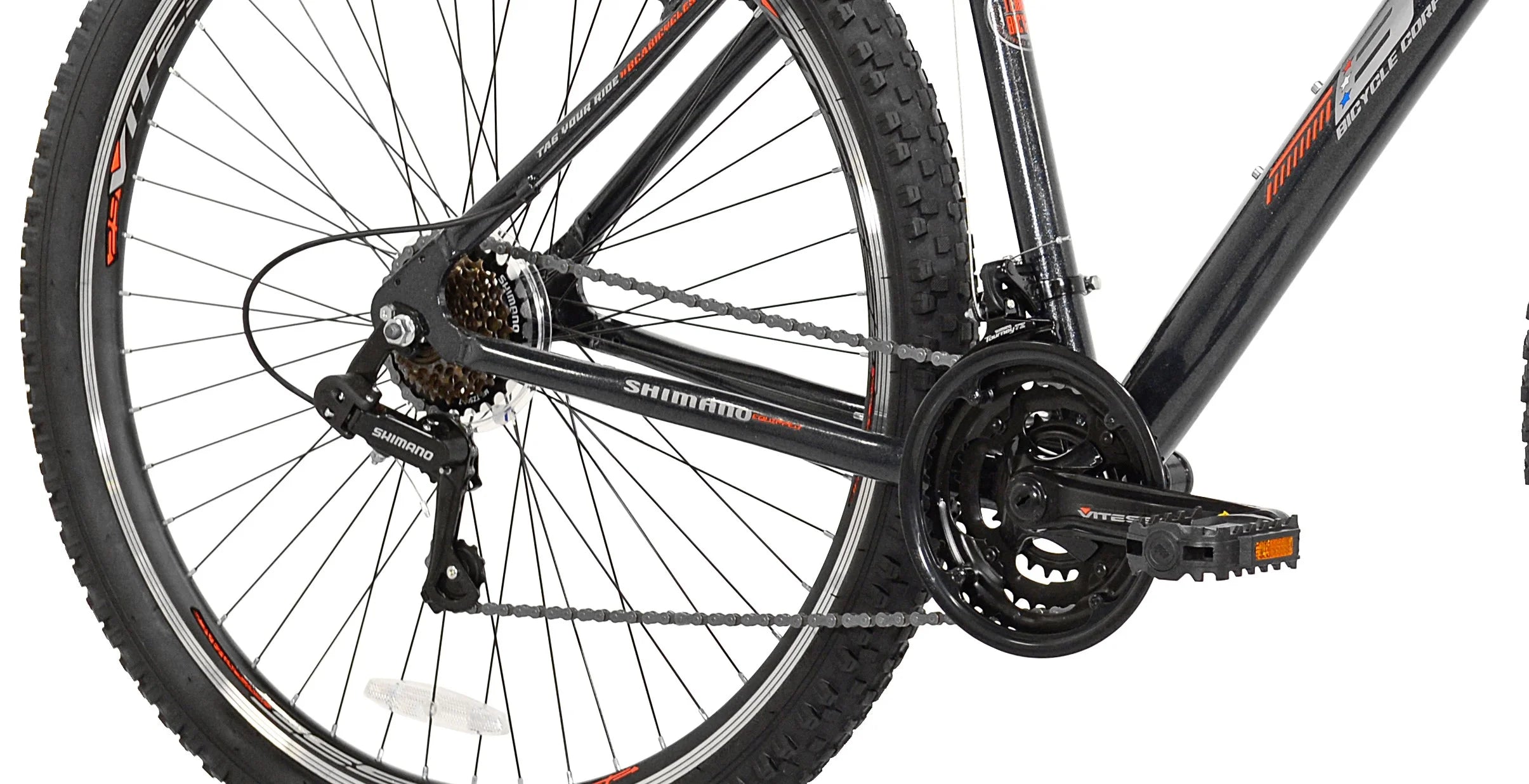 29" SC29 Mountain Bike, Gray/Orange