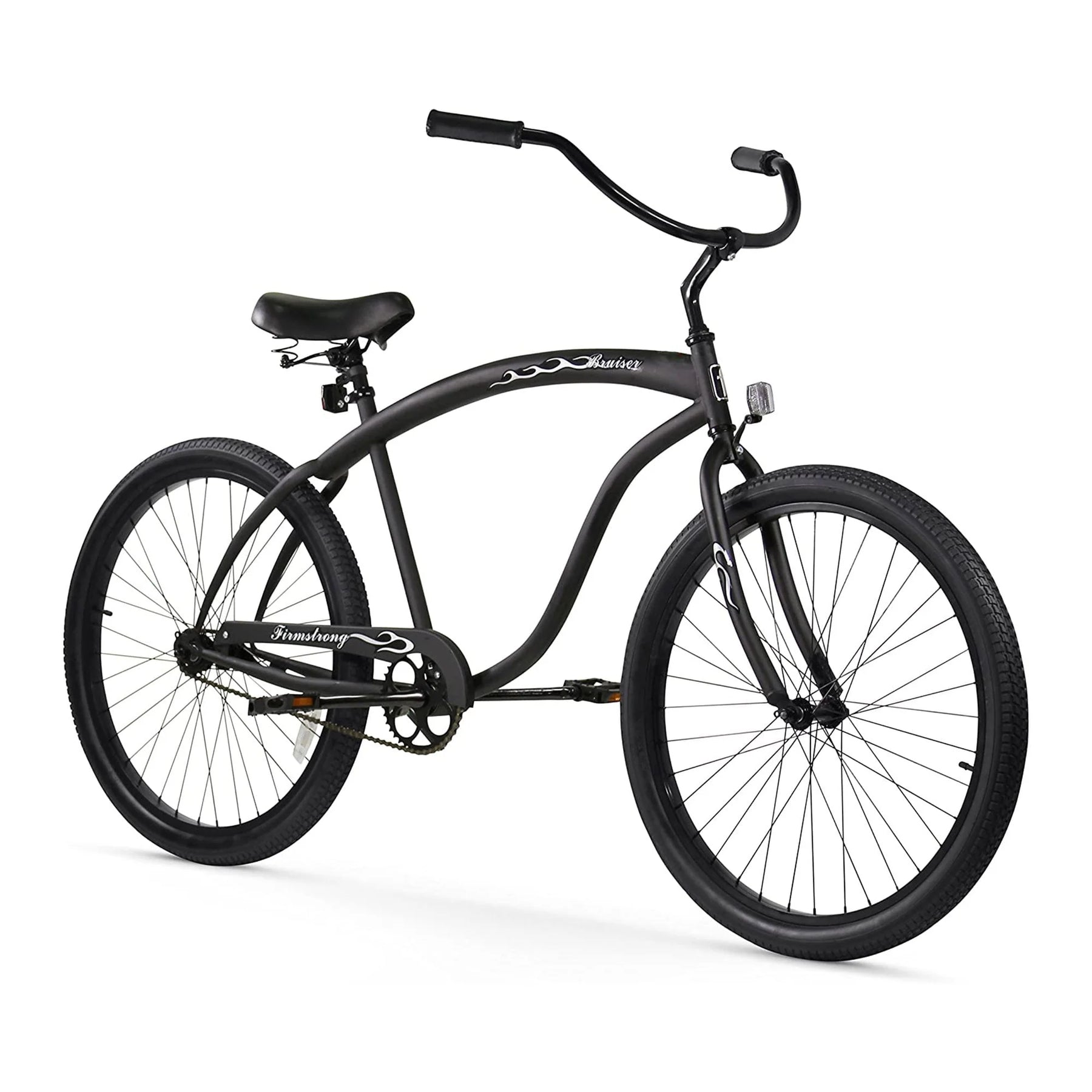 Firmstrong Bruiser Single Speed Men'S 26 in Beach Cruiser Bike, Black