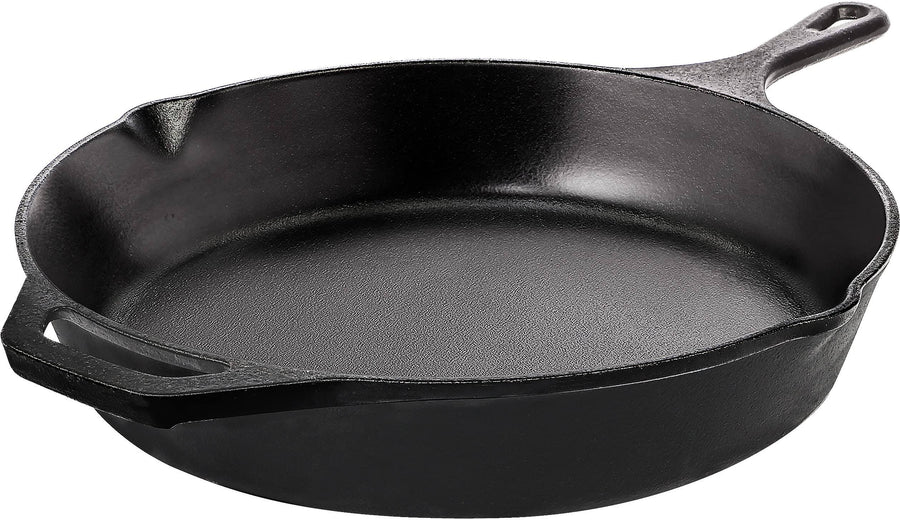 Utopia Kitchen Saute Fry Pan - Chefs Pan, Pre-Seasoned Cast Iron Skillet - Frying Pan 12 inch - Safe Grill Cookware for Indoor & Outdoor Use - Cast
