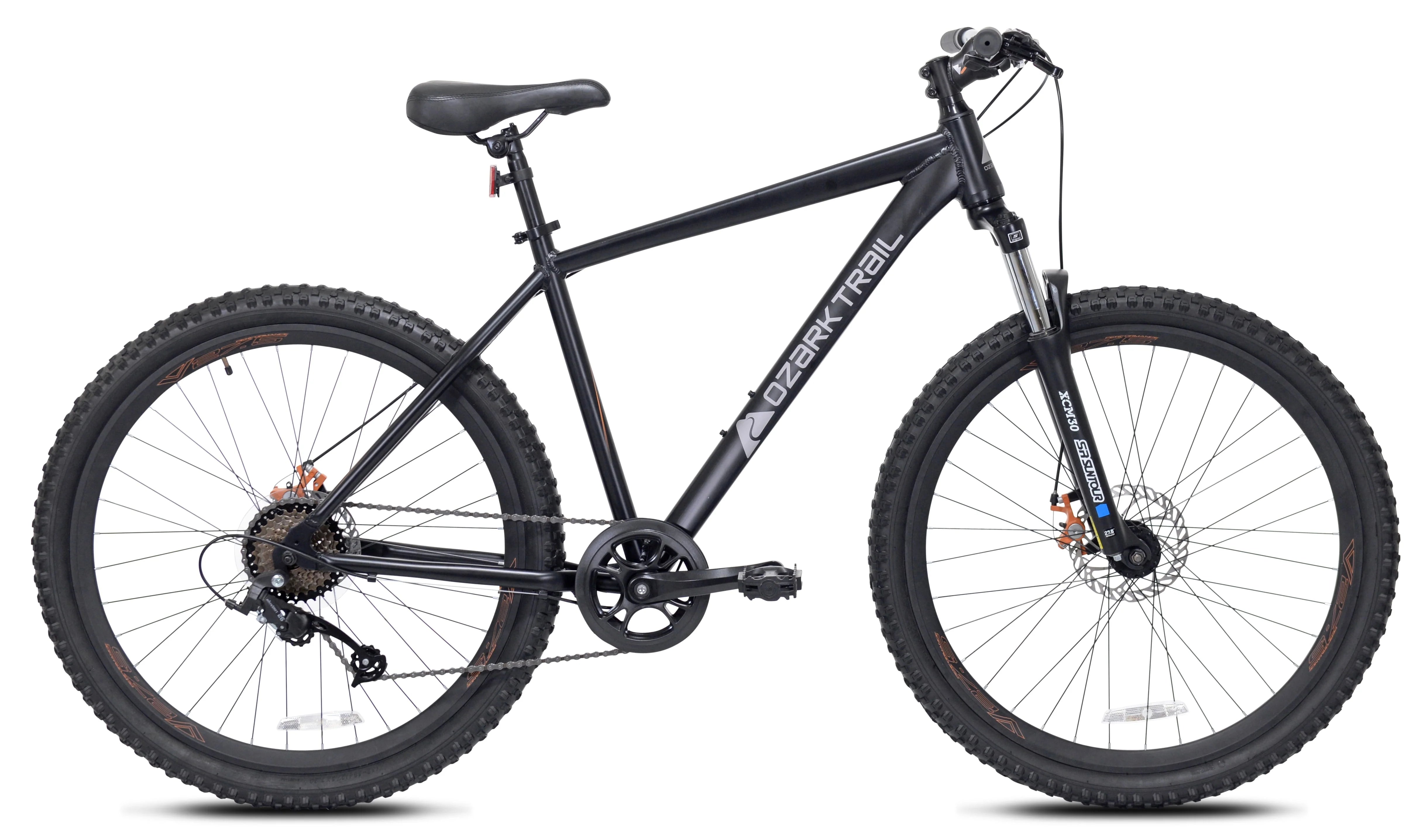 Ozark Trail 27.5" Vibe Mountain Bike, Medium Frame, Black, Adult, Unisex