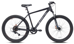 Ozark Trail 27.5" Vibe Mountain Bike, Medium Frame, Black, Adult, Unisex