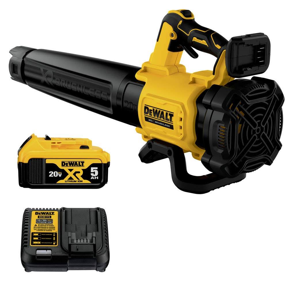 DeWalt 20V MAX* XR Leaf Blower, 125-MPH, 450-CFM (DCBL722P1)