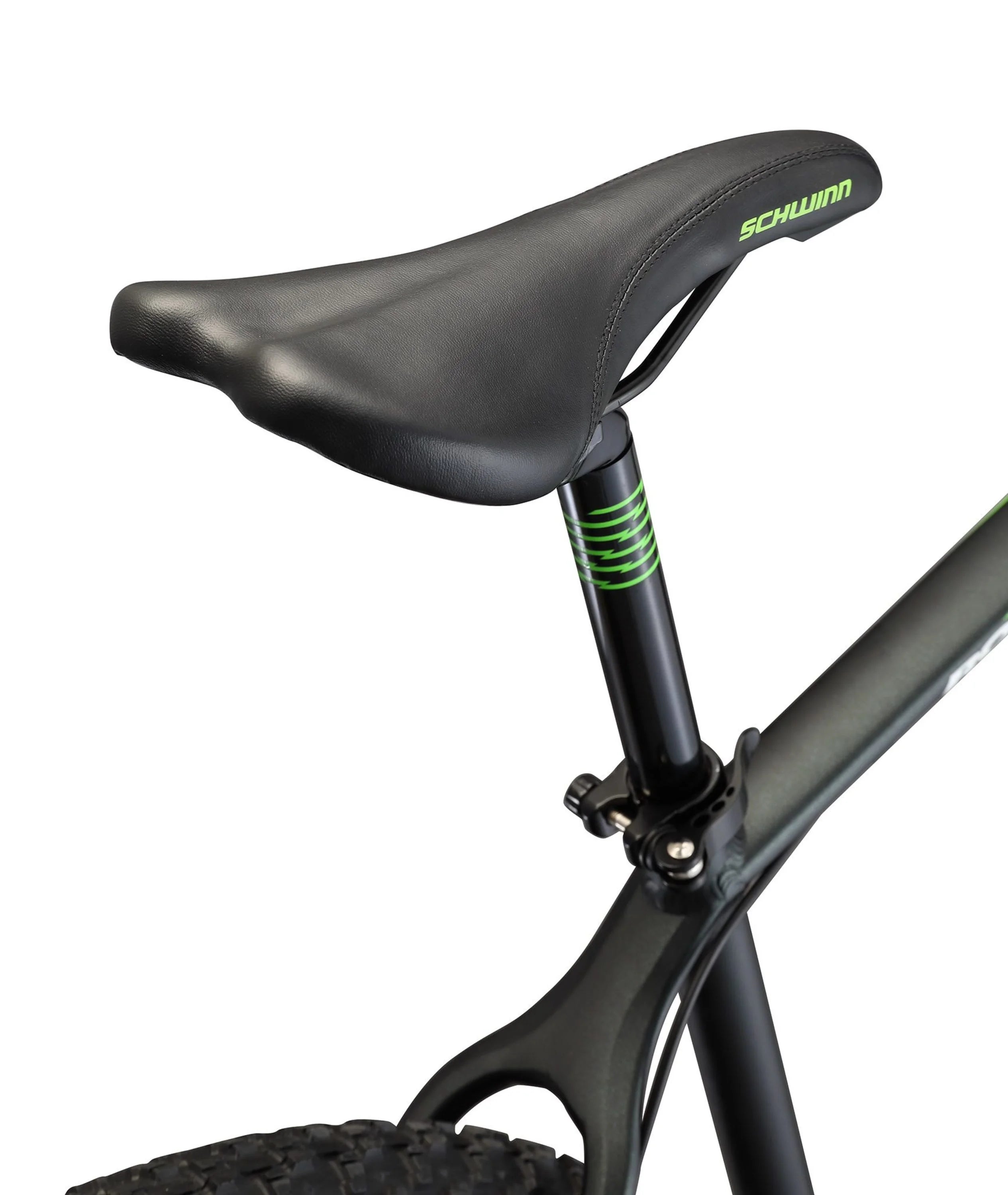 29 - In. Boundary Mens Mountain Bike, Black and Green
