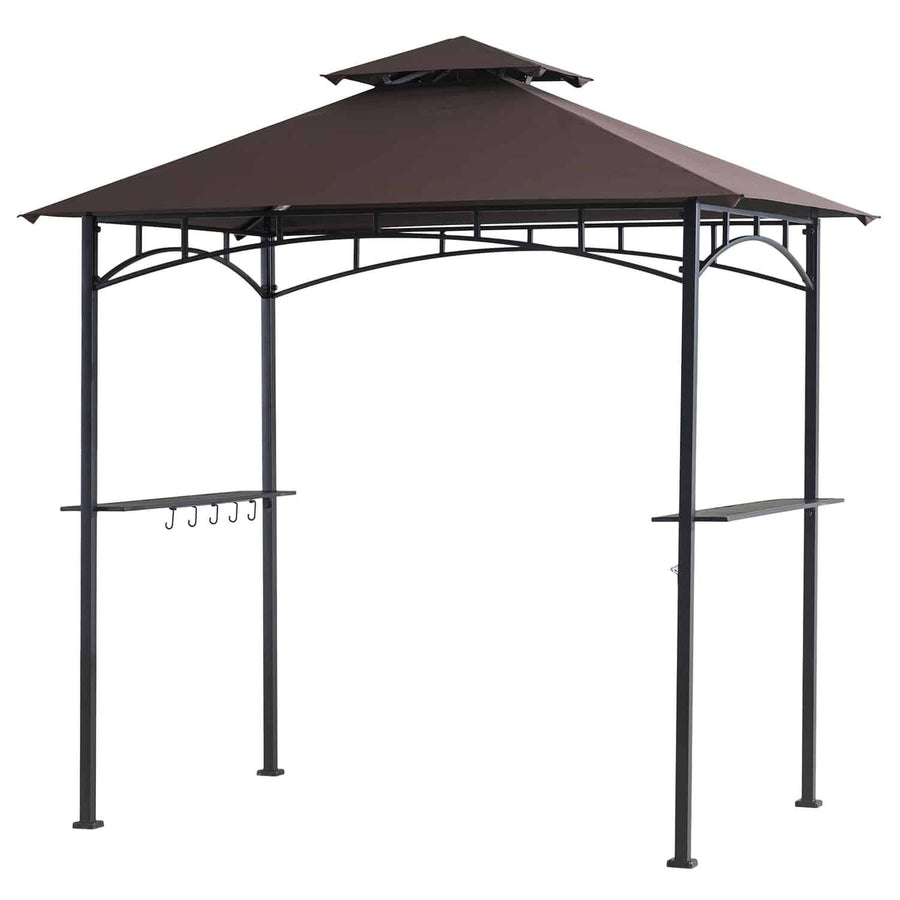 Living Accents 8 x 5 ft. Polyester Grill Gazebo