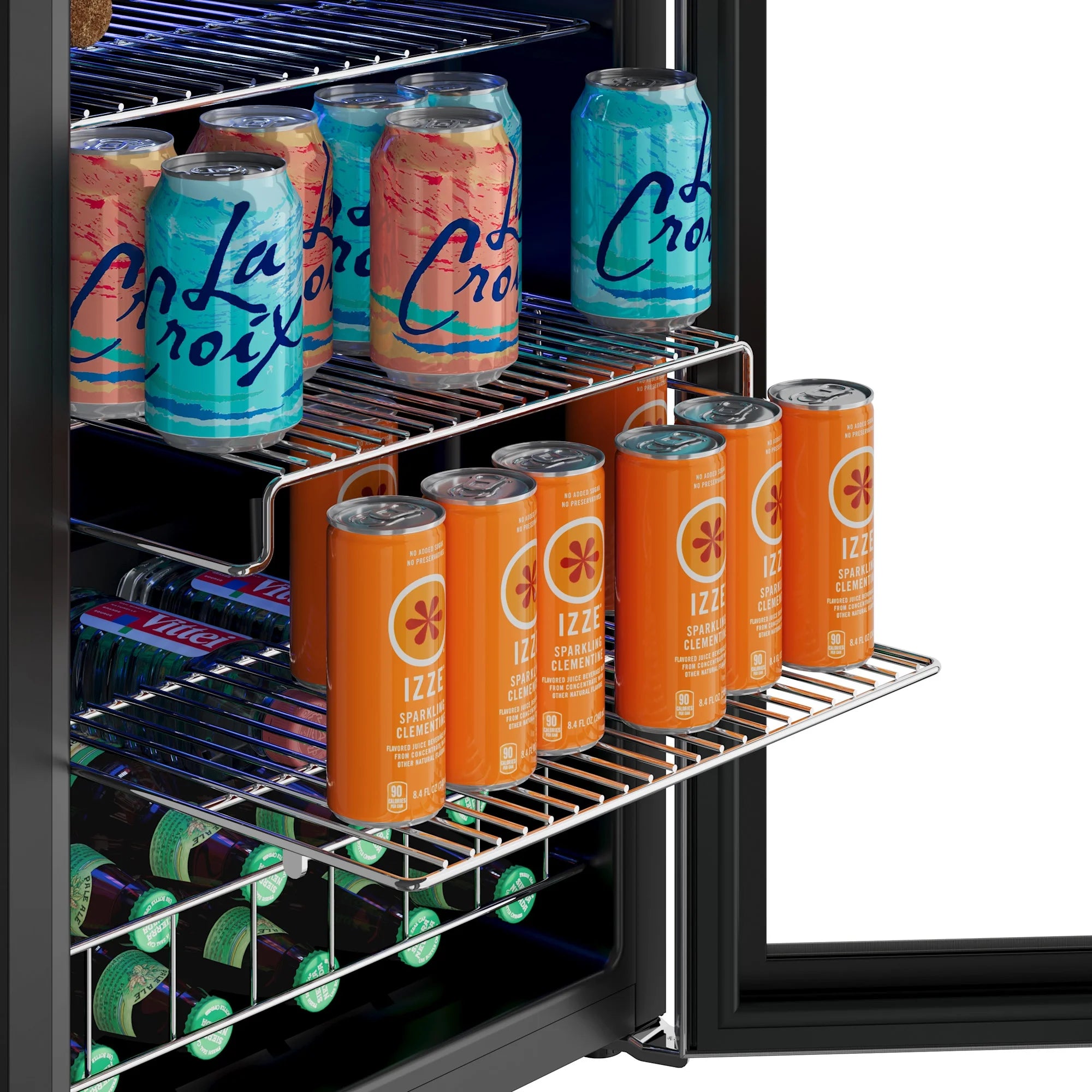 Edgestar Bwc91 17" Wide 80 Can Capacity Extreme Cool Beverage Center - Stainless Steel