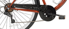 26" Margaritaville Men'S Cruiser Bike, Wood Grain Color