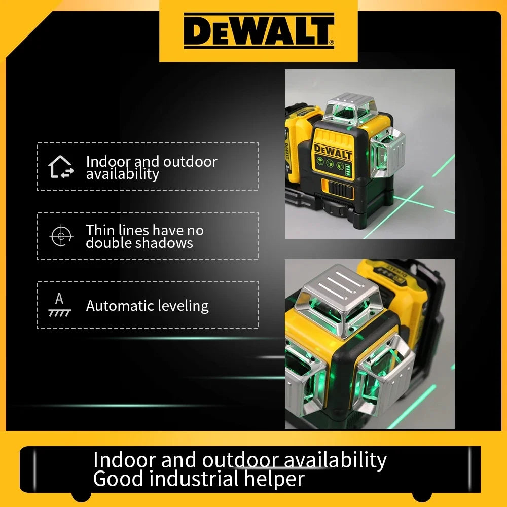 Dewalt? DW089LG 12V Max Laser Level, 3 - Way 360 Green Degrees Professional Architectural Laser, Rotary and Linear Laser Levels???for Laser for Home Renovation Layout or Architectural Design