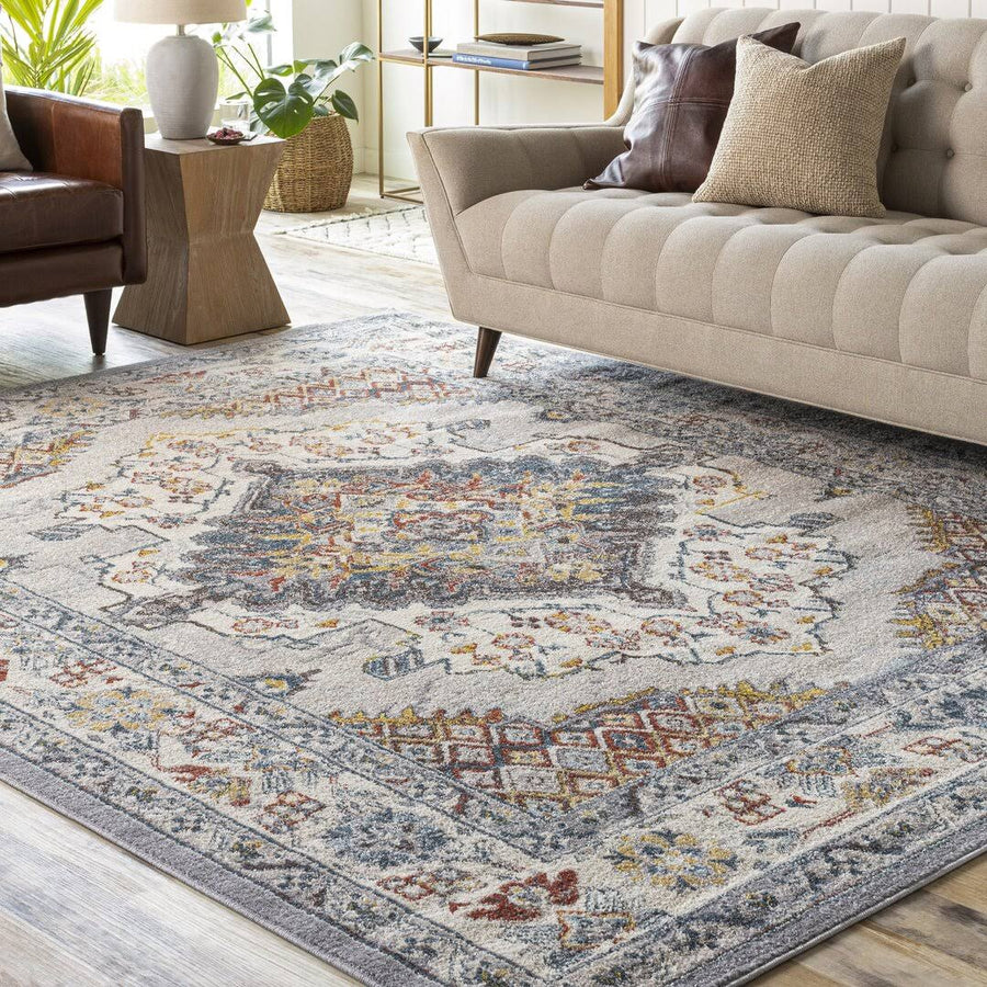 Flatiron Oriental Gray Area Rug Langley Street Rug Size: Rectangle 6'7" x 9'