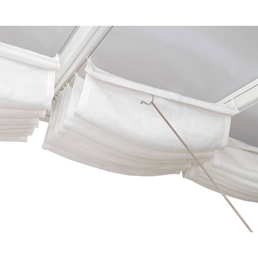 Palram Patio Cover Blinds 10' x 18' White