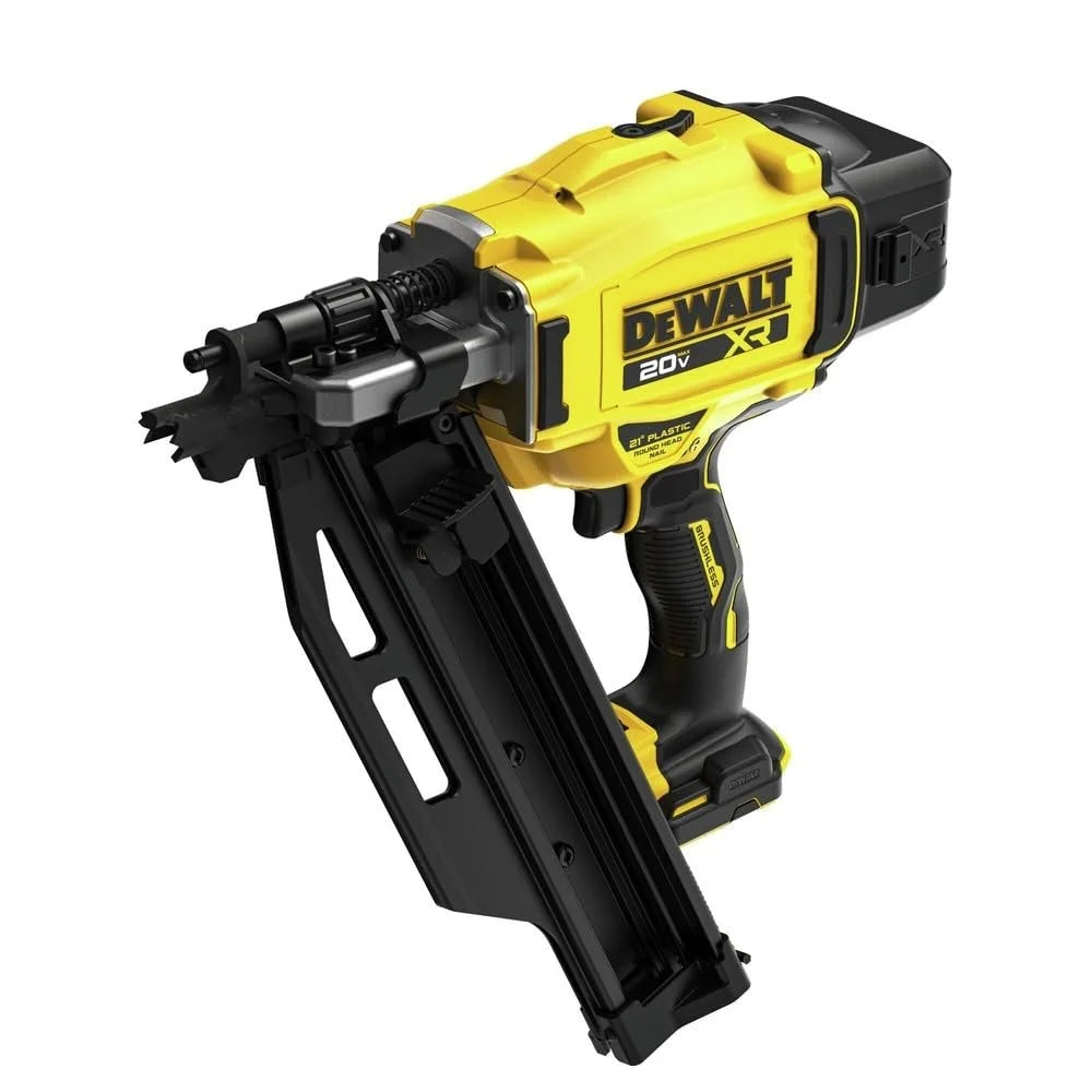 Dewalt DCN920B 20V MAX Brushless 21 - Degree Lithium - Ion Cordless Plastic Framing Nailer Tool Only