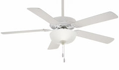 Minka Aire Fans - Contractor II Uni - Pack - 5 Blade Ceiling Fan with Light Kit - 18