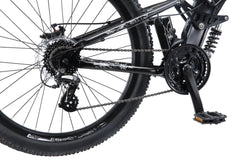 Mongoose Blackcomb Mountain Bike, 26 - Inch Wheels, 24 Speeds, Black, Men'S