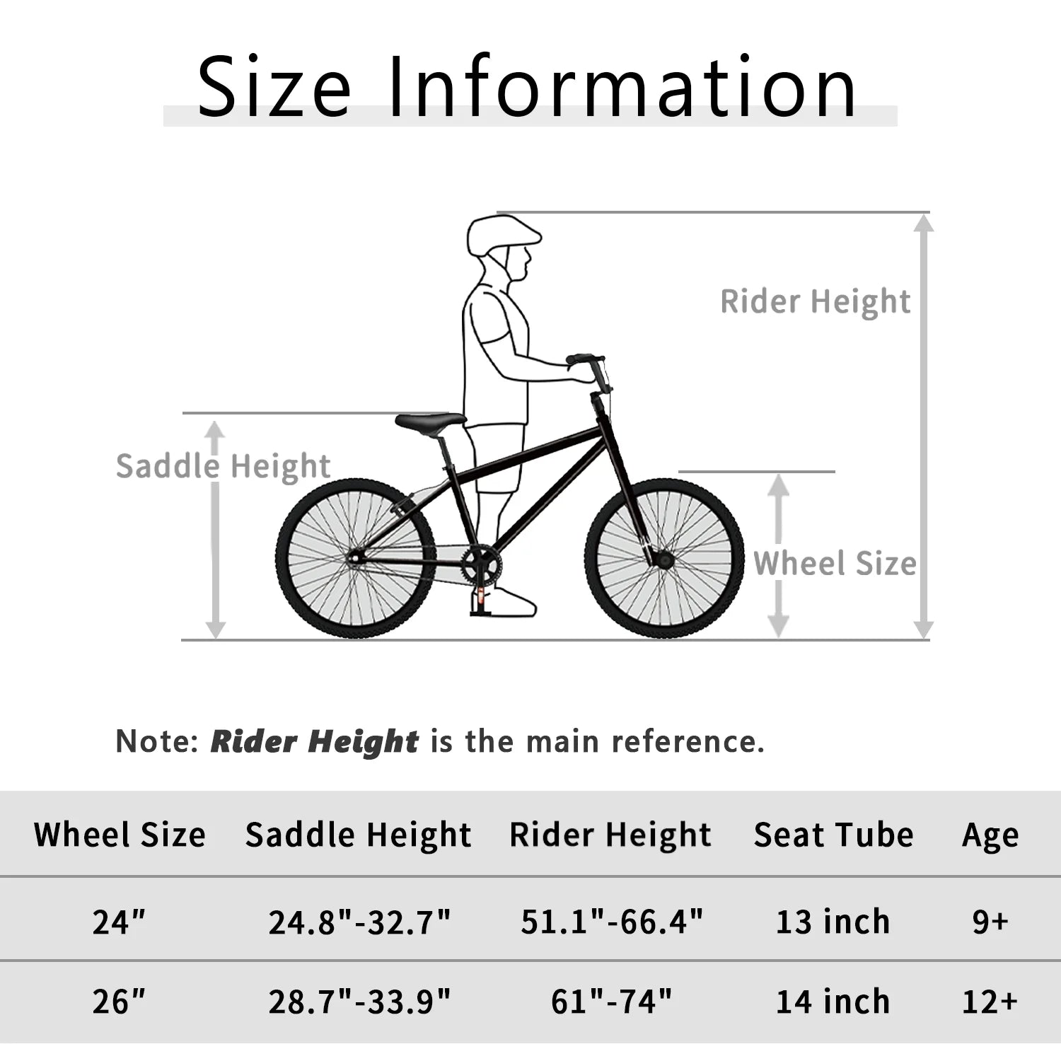 Cubsala 24 in BMX Race Bike Trident Bicycles Beginner - Level to Advanced Riders with 2 Pegs Trick Cycling and Professional Riding, Black