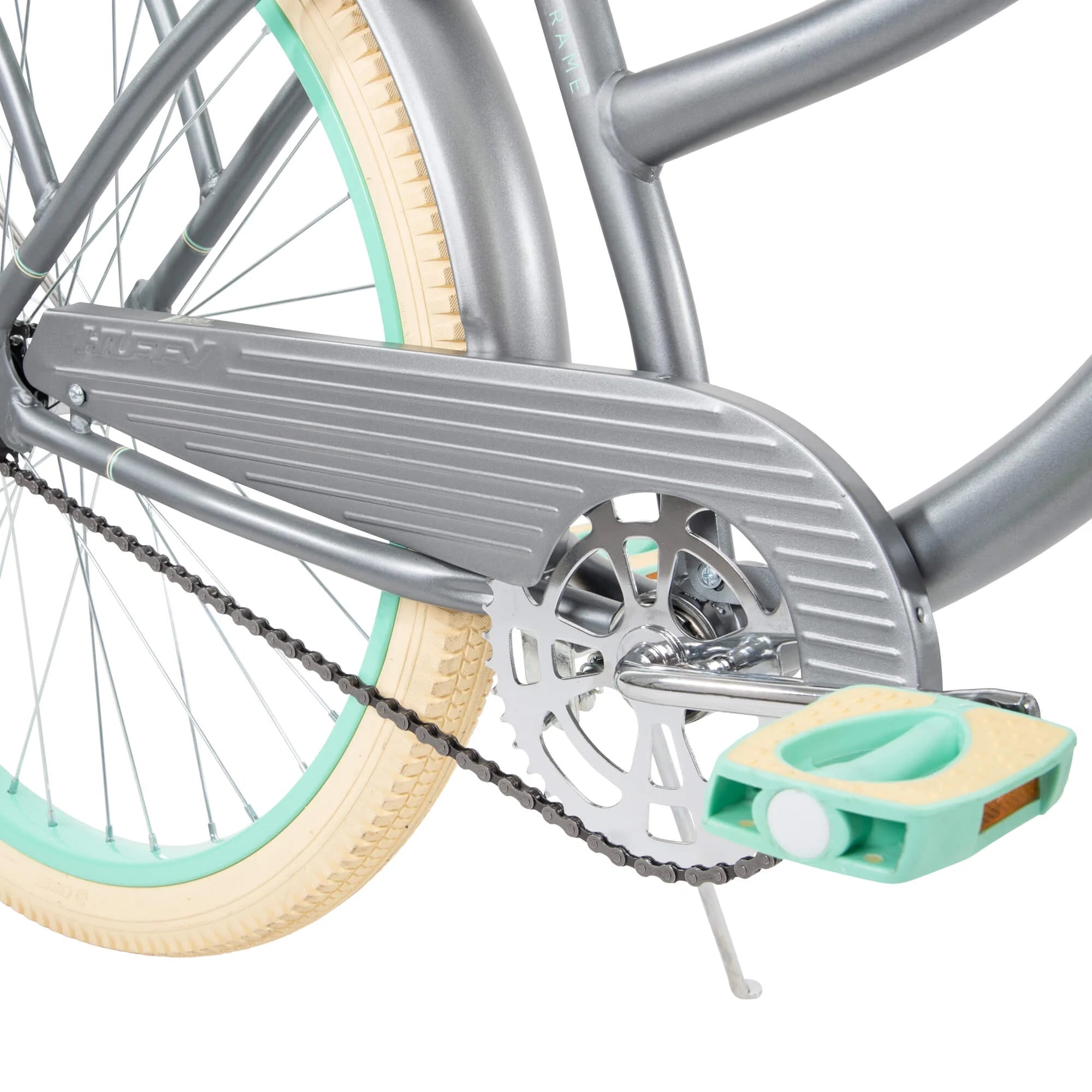 Nel Lusso Classic Cruiser Bike with Perfect Fit Frame, Women'S, Gray, 26"