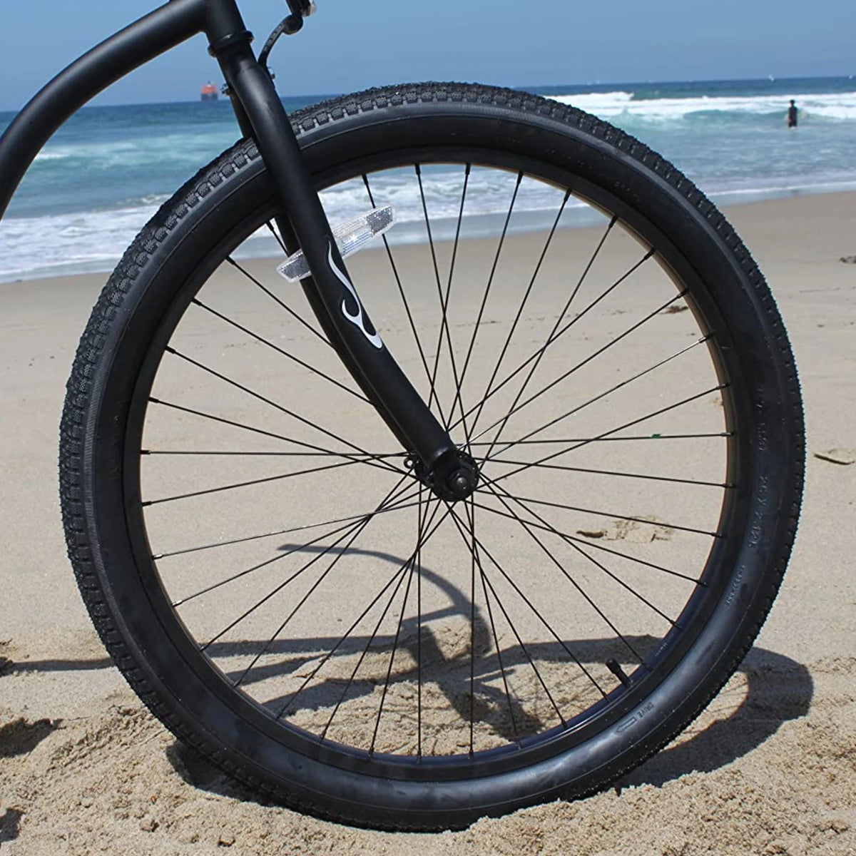 Firmstrong Bruiser Single Speed Men'S 26 in Beach Cruiser Bike, Black