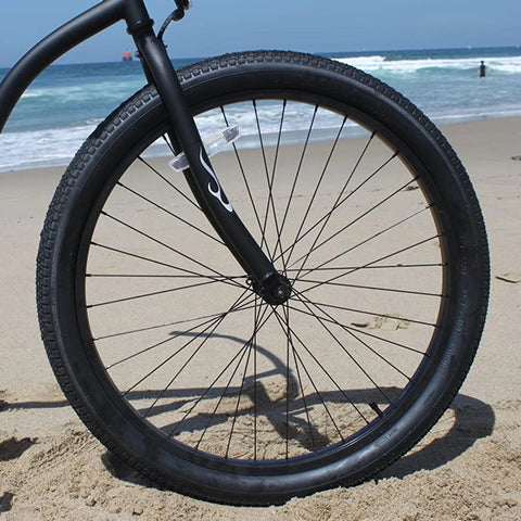 Firmstrong Bruiser Single Speed Men'S 26 in Beach Cruiser Bike, Black