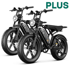 Electric Bike for Adults, 750W Peak 1500W Motor, 20"x4" Fat Tire E Bicycle, Hydraulic Disc Brakes, E Mountain Bike, 48V/15AH UL2849, App Control