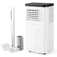 10000 BTU Portable Air Conditioner, 3-in-1 AC Unit with Fan & Dehumidifier, Remote Control, 24H Timer, Window Kit for Rooms up to 450 Sq.Ft